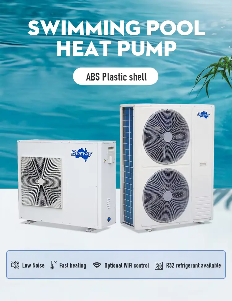 Most Advanced Heat Pump Energy Saving R32r410a Dc Inverter Water Water Heat Pump For Swimming Pool