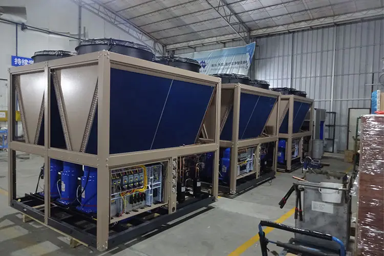 Blueway Air Cooled Chiller Production Workshop